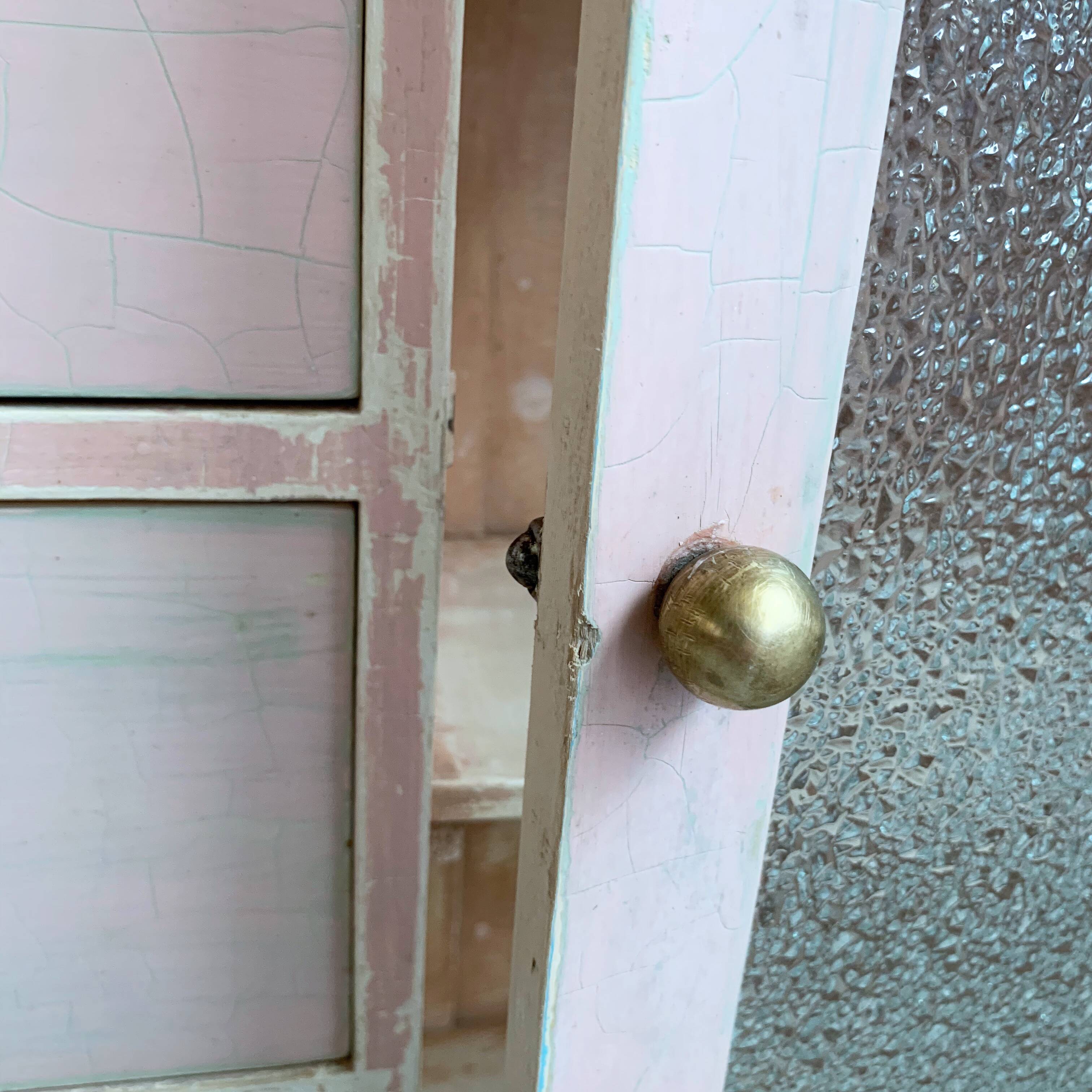 Wall toilet cabinet 2 doors 4 drawers