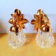 Paire D'Appliques Feuilles D'Acanthes 1970