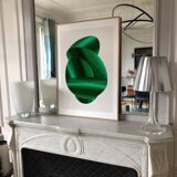 Green velvet tirage d'art