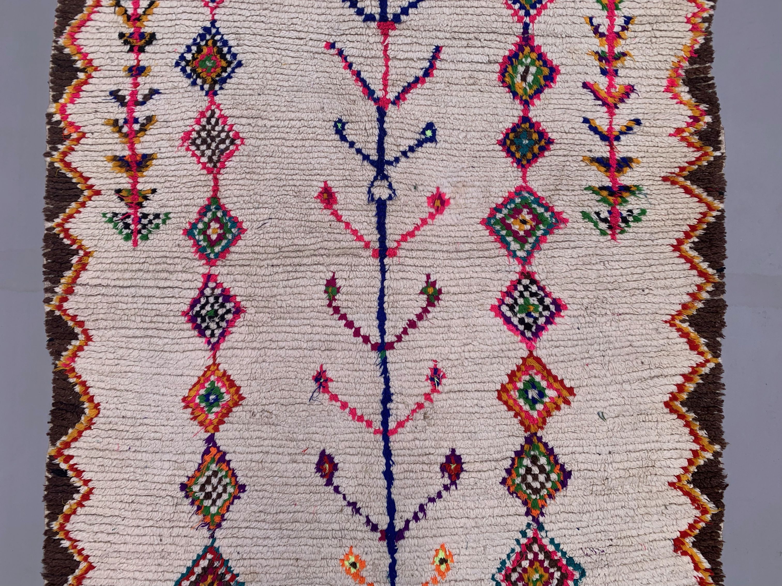 Vintage moroccan azilal rug 280x148 cm berber atlas, tribal