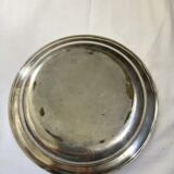 Old Christofle silver metal dish dimension: height -3cm- diameter 25cm-