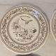 Series of 6 earthenware dessert plates by GIEN models Fables by Lafontaine