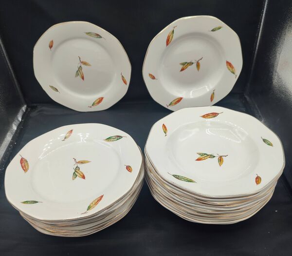 Service 24 pièces Digoin & Sarreguemines Modèle ''Nemours'' Vintage