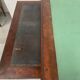 Bureau plat a caisson de style Napoléon III en acajou XIX siècle