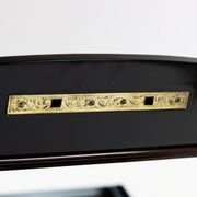 Napoleon III powder flask in blackened pear wood by Tahan - 1860-1880