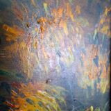 Oil painting on panel