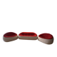 Cinna Ottoman en alcantara : grand canapé + 2 fauteuils dont 1 pivotan