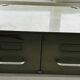 Metal filing cabinet with 2 drawers