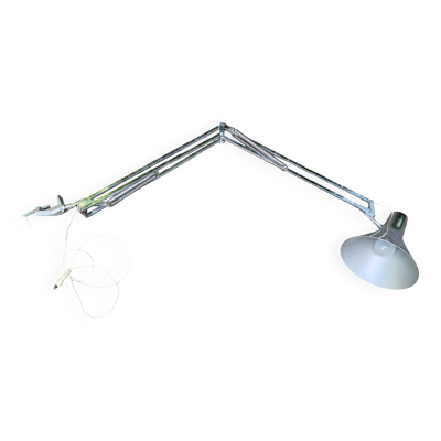 Lampe articulée chromée LUXO Jac Jacobsen EO 1961