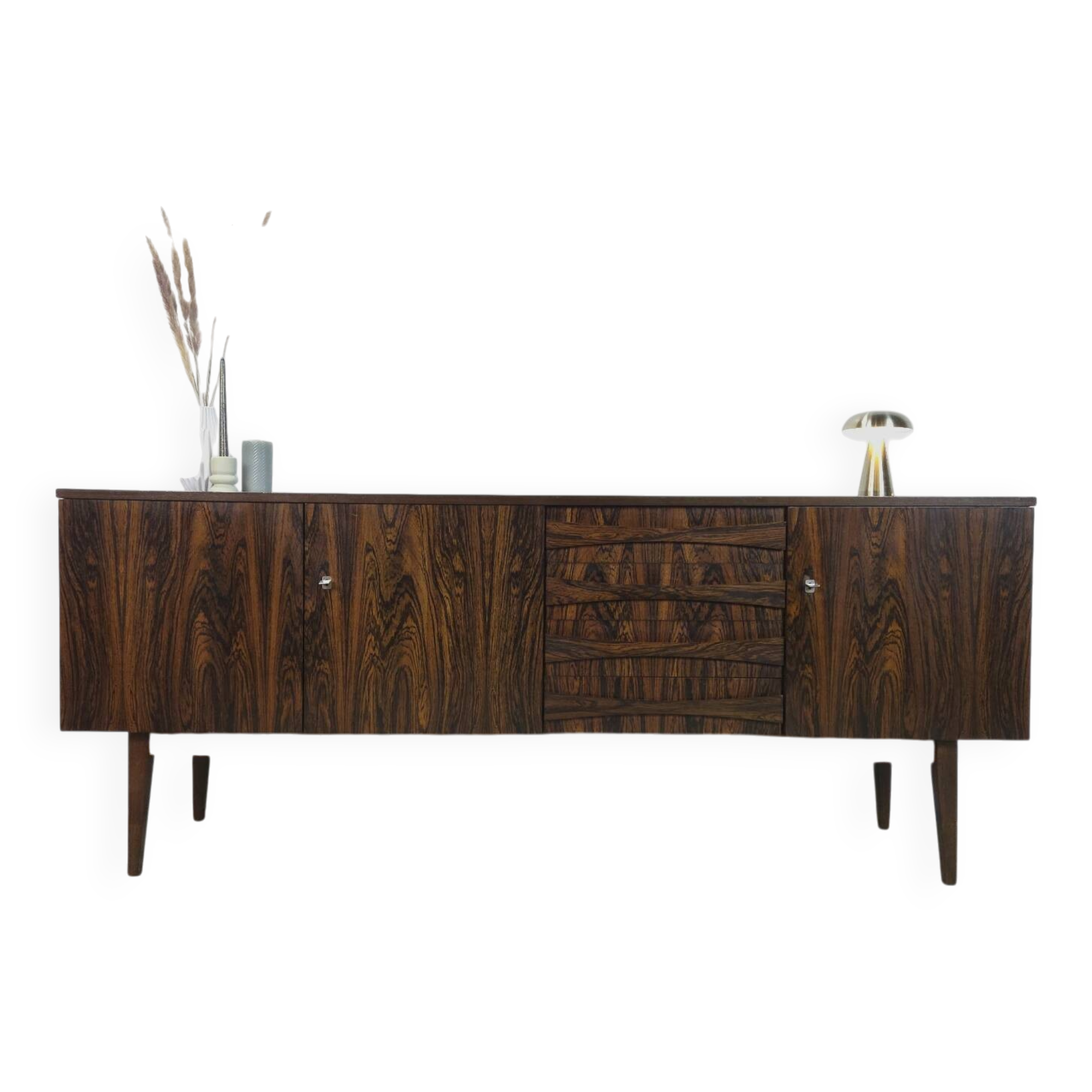 Vintage 60s - 70s rosewood sideboard TV cabinet
