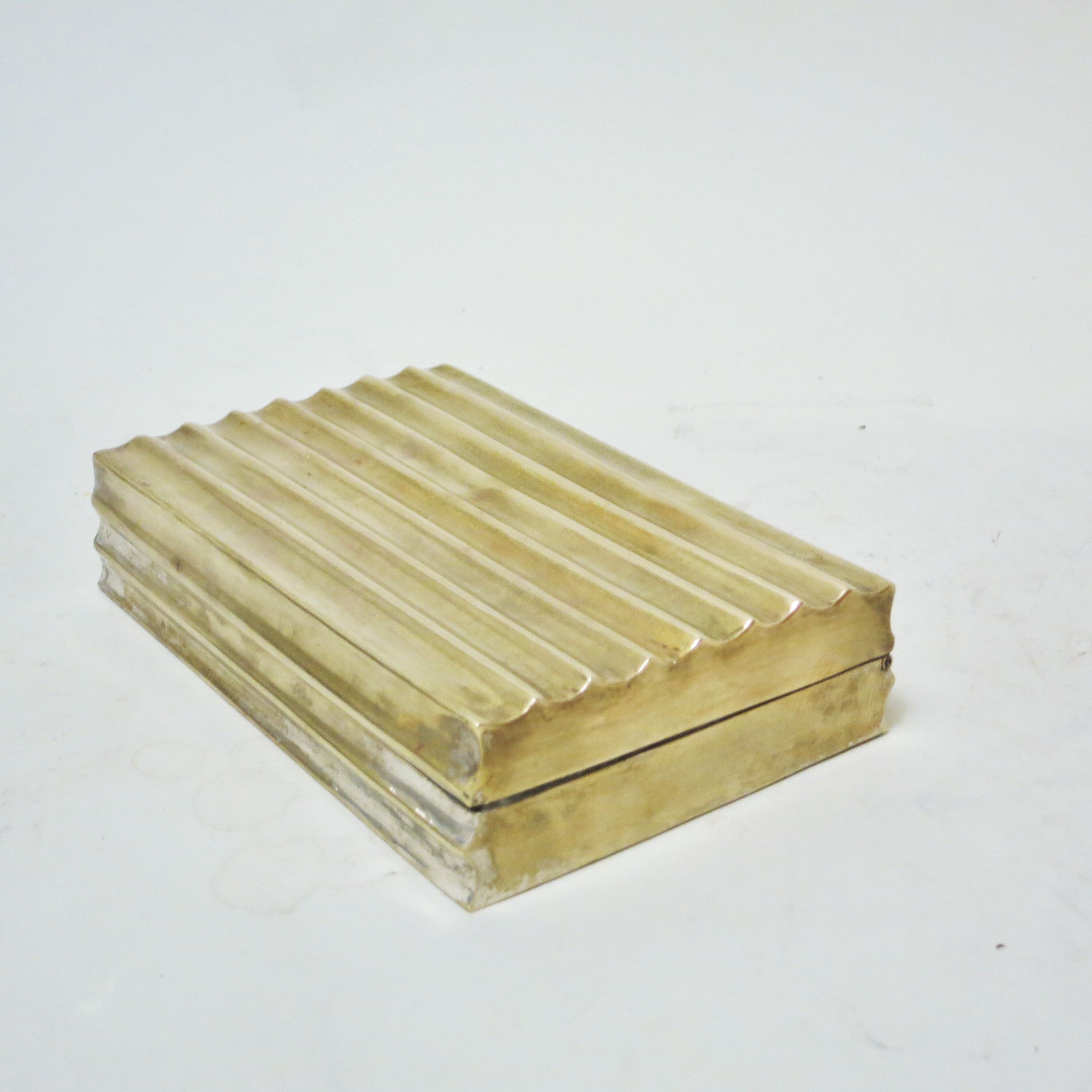 Brass cigar box