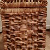 Braided wicker trunk