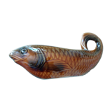 Sarreguemines fish gravy boat