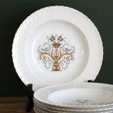 6 soup plates from Bavaria Germany in very good condition
