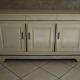 Buffet in cherry wood refurbished by a professional.