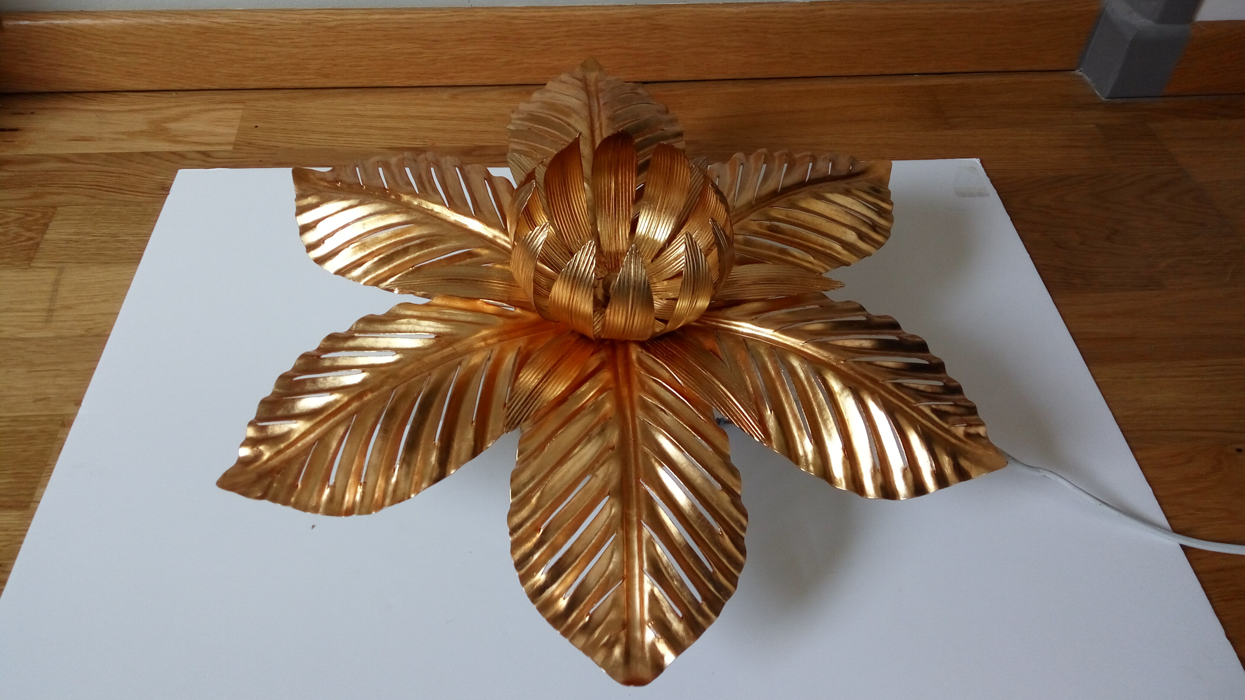 Palm tree vintage wall