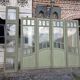4 Art Nouveau partition doors + transom