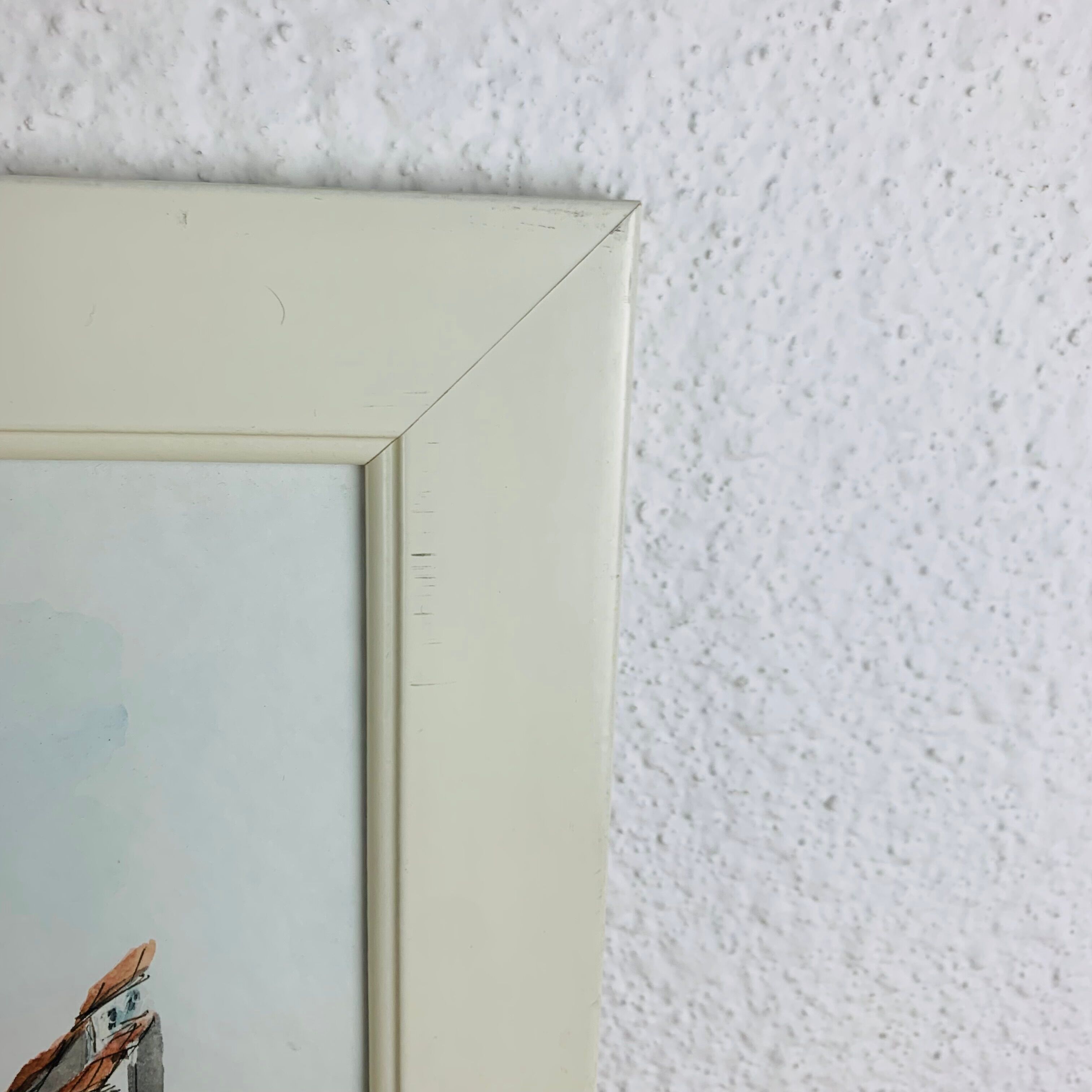 Marine watercolor painting by Jean Pierre Bailleul "La Roubine"