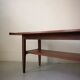 Table basse en bois de teck scandinave, 1960