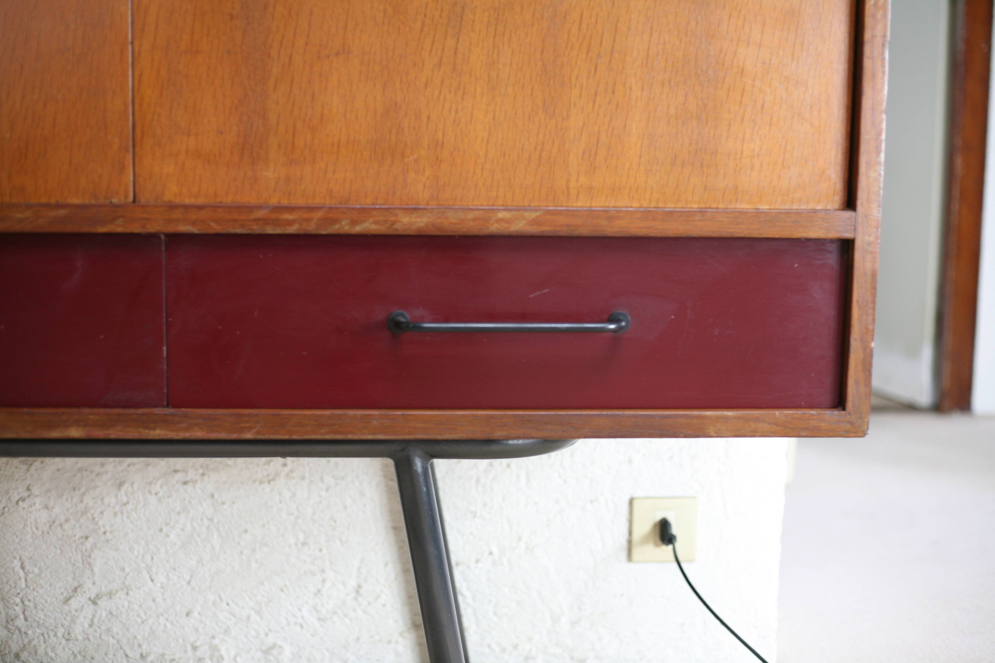 Bahut 102 by Janine Abraham, tv furniture edition, France, 1953