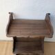 Art Deco walnut wall shelf 1930