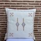 Coussin en soie de cactus, coussin lombaire en soie de cactus, coussin
