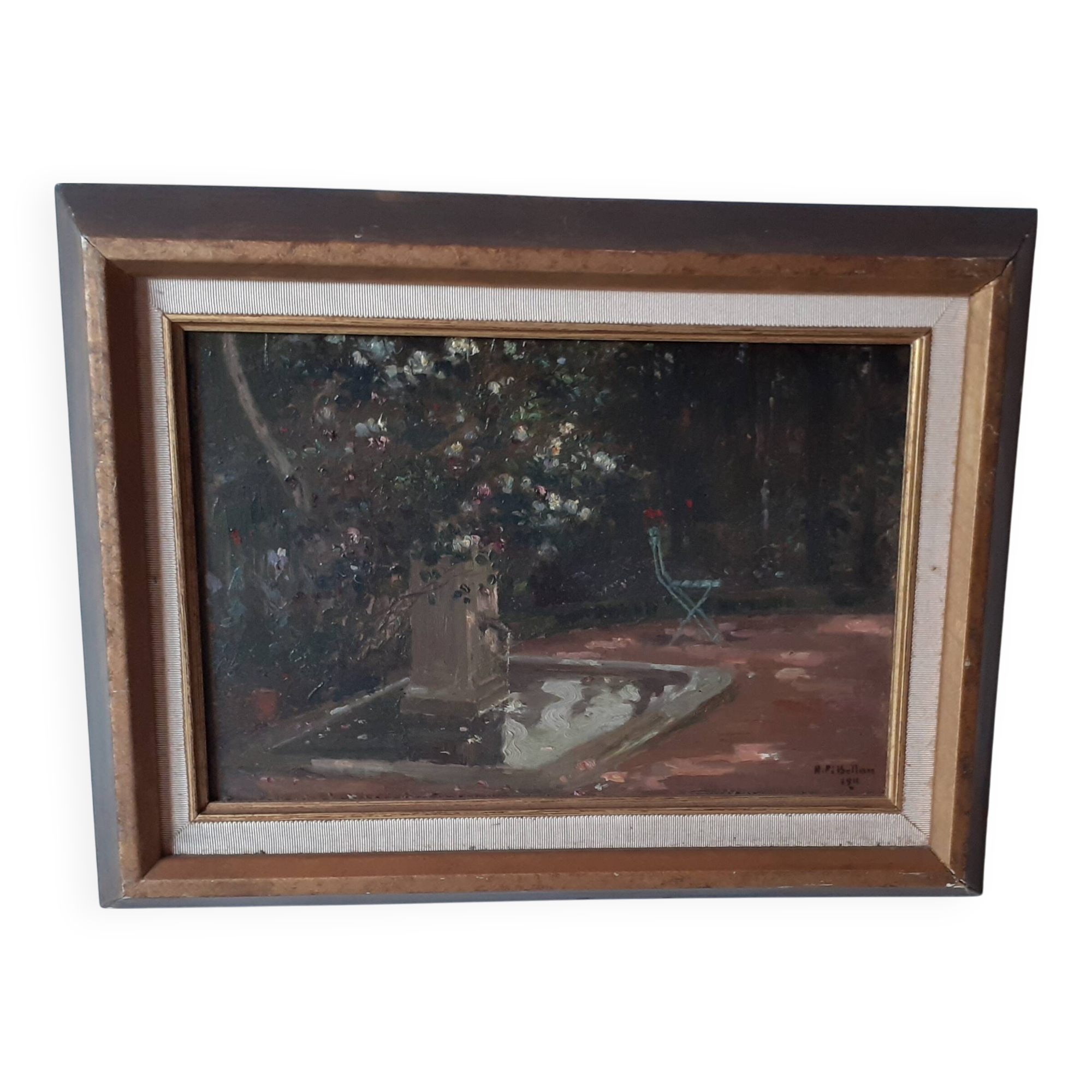 tableau la fontaine aux roses
