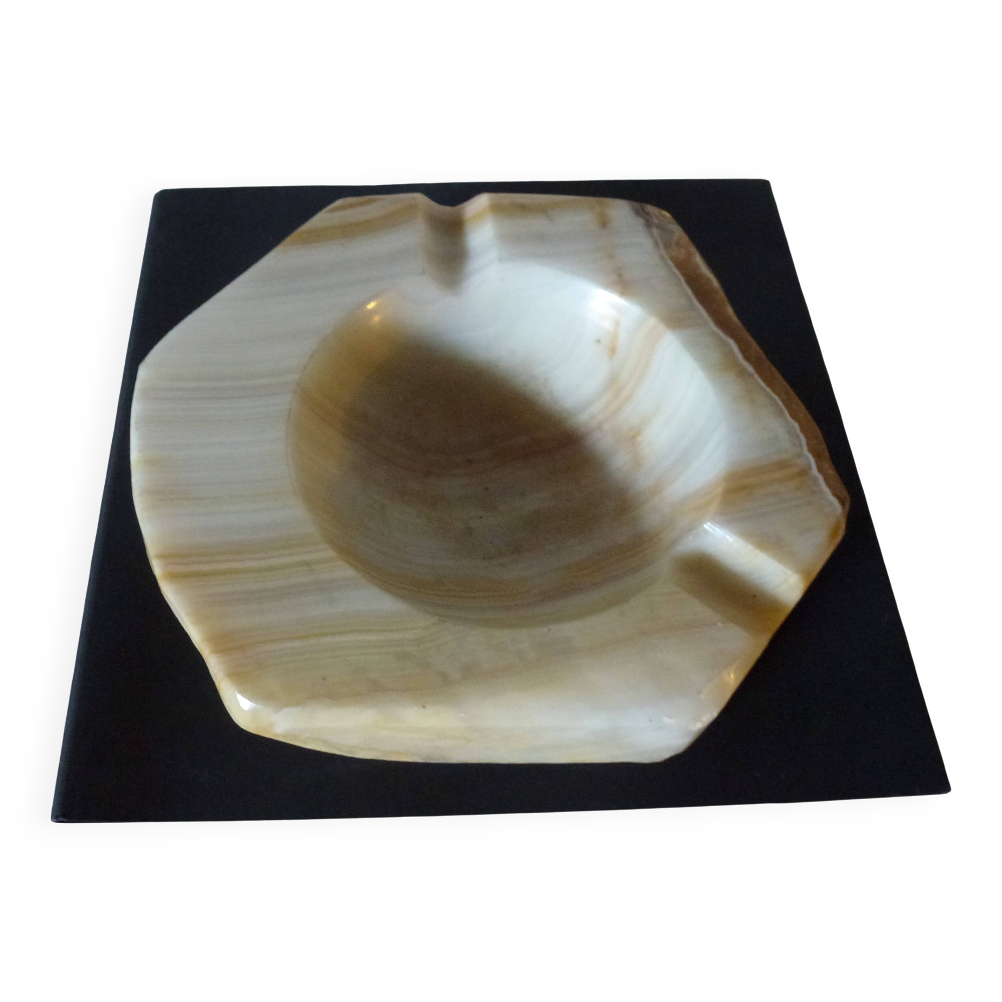 Vintage Onyx ashtray or catchall