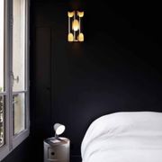 Chrome cylindrical appliques Fuga by Maija Liisa Komulainen for Raak 60s