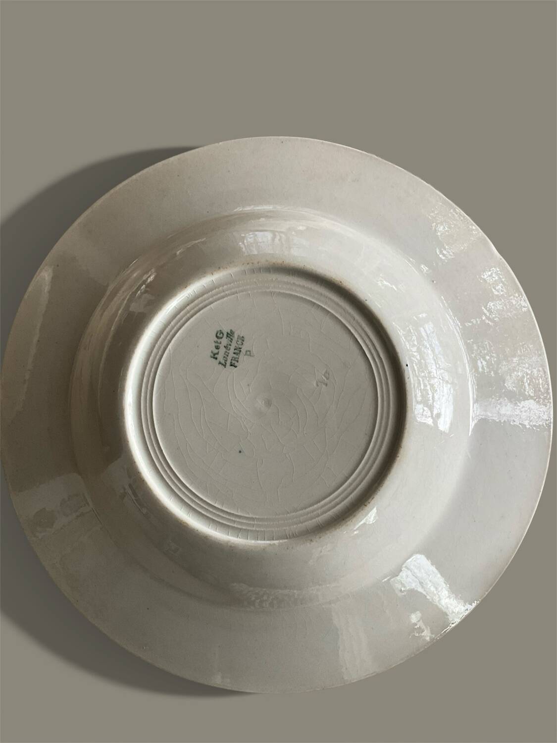 Centenary plates from Lunéville