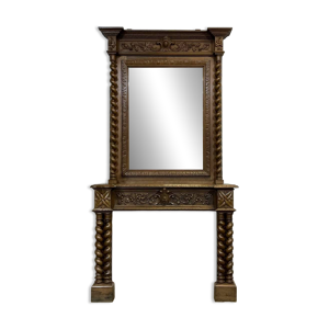 Cheminée et son trumeau