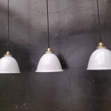 Opaline pendant lights