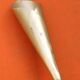 Cornet sculpture (large model) Twisted foot Gold-colored metal