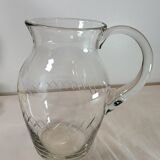 Glass Pitcher Carafe, Water Jug