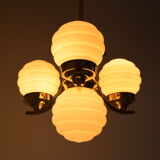 Art deco chandelier Czechoslovakia 1930's