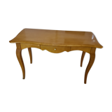 Light wood desk