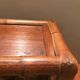 beau ancien tabouret bambou asiatique
