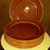 Earthenware plate