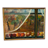 Modern still life signed
