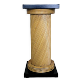 Vintage rattan column
