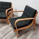 Pair of armchairs by K. Kozelka & A. Kropacek