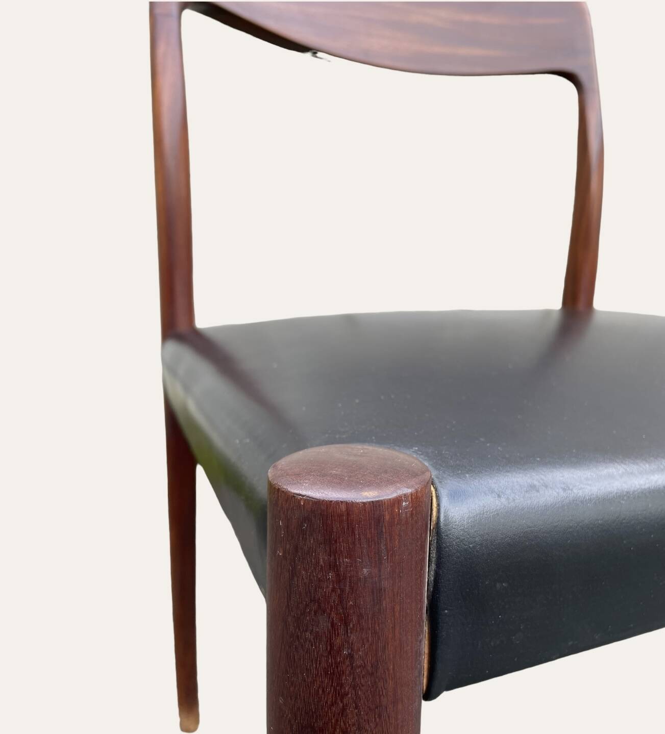 Pair of Rio rosewood chairs, Niels O. Moller