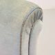 Chesterfield Duotone 2-Seat Sofa in Frosted Blue & Green Velvet 1950s