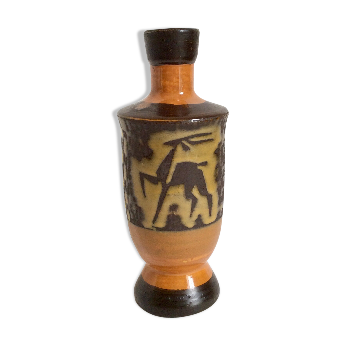 Vase en céramique Émile Masson Vallauris années 50