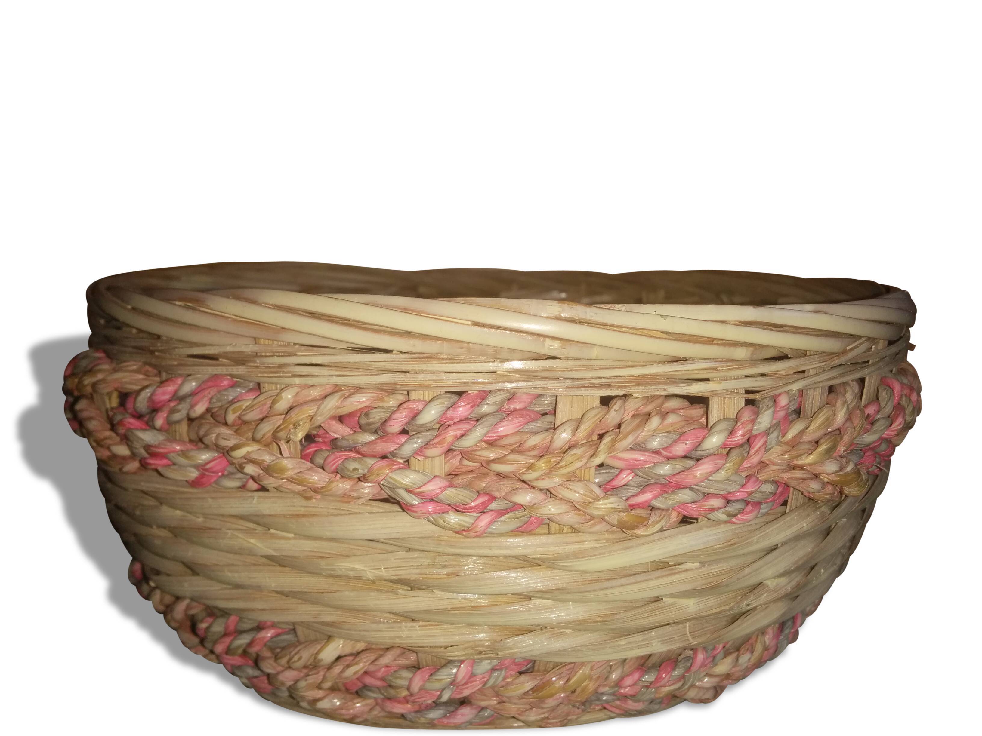 Cordeille pastel coloured rattan wicker