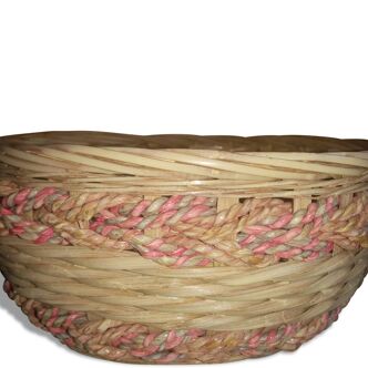 Cordeille pastel coloured rattan wicker