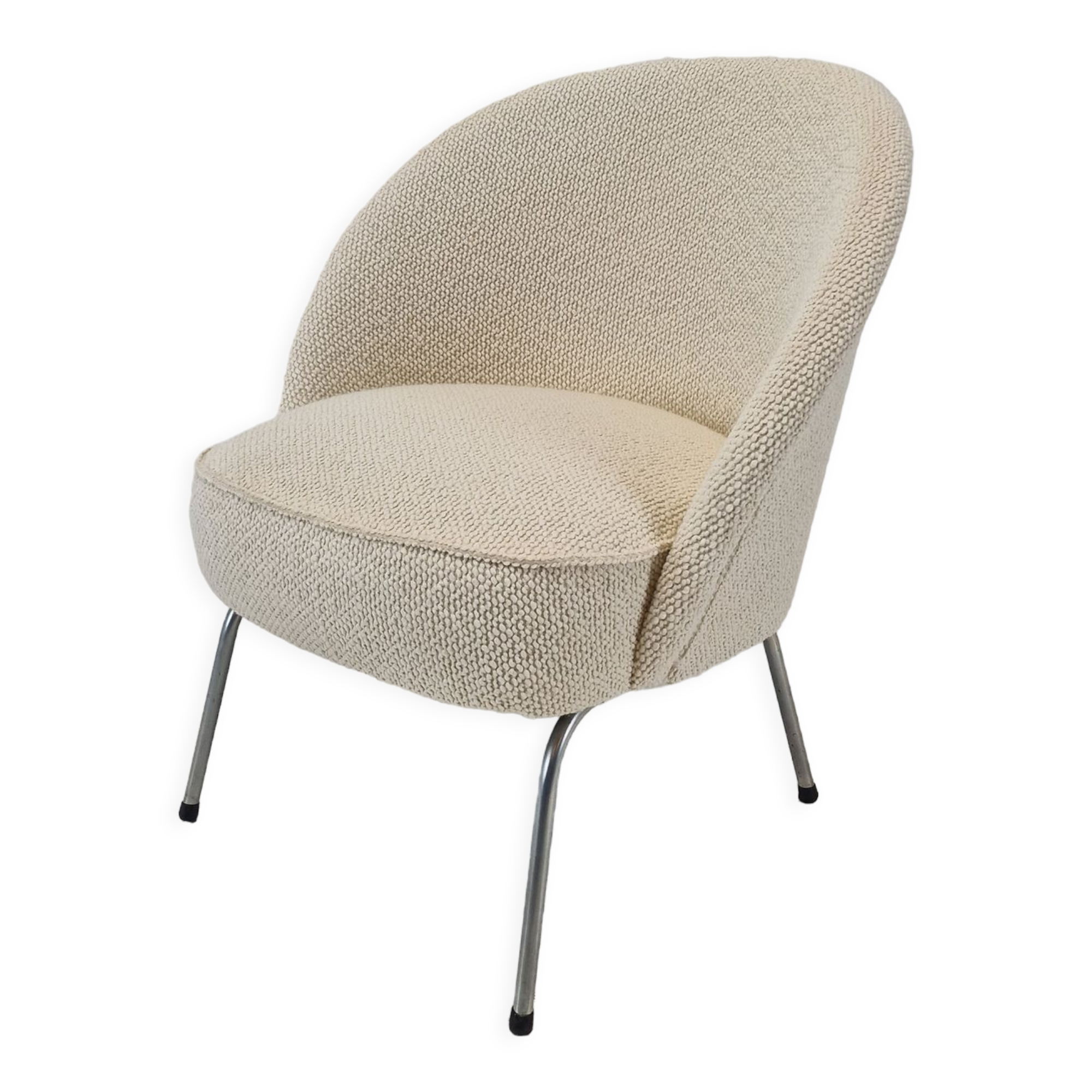 Midcentury dutch cocktail or side chair, 1970s