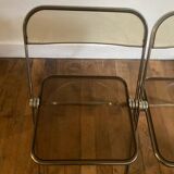 Pair of Plia Piretti chairs for Castelli