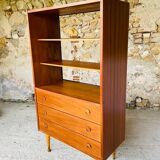 Vintage teak wall unit, circa 1960's