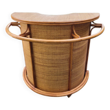 70's rattan bar